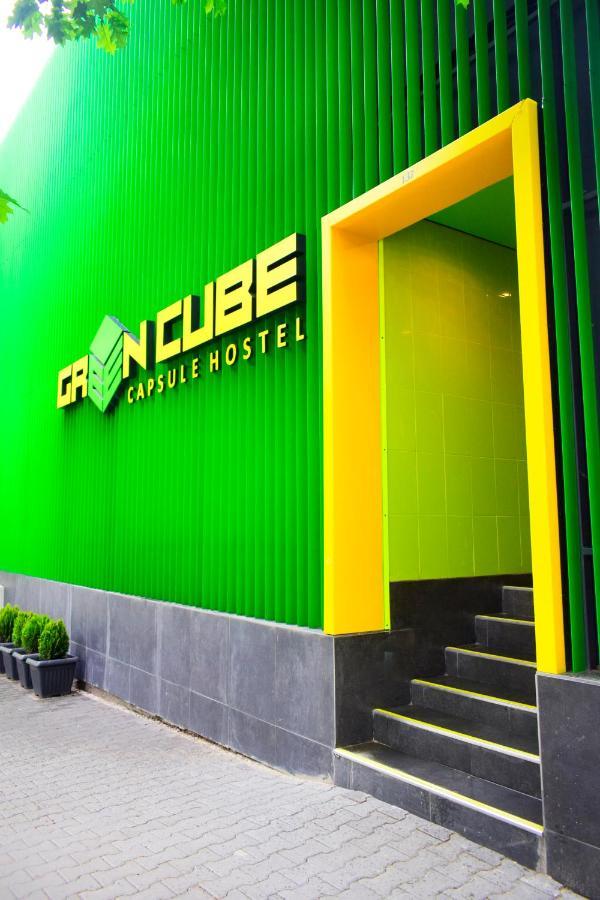Green Cube Capsule Hostel Sofie Exteriér fotografie