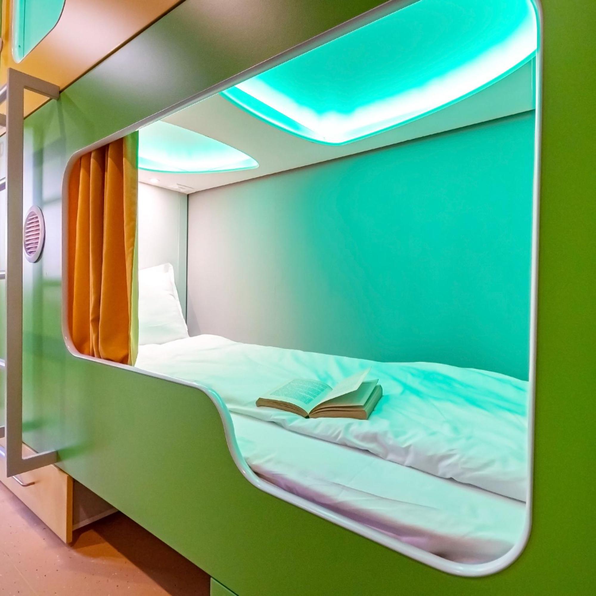 Green Cube Capsule Hostel Sofie Exteriér fotografie